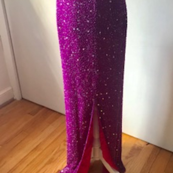 Scala Voilet sequin long dress - Picture 4 of 6